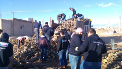 حملة جديدة في يافا، اللد والرملة لمساعدة اللاجئين السوريين في المخيمات 